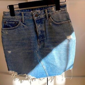 GRLFRND Rhoda Denim Skirt 28/4 new condition
